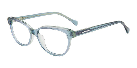 Blue/Green Lucky Kid VLBD725 Eyeglasses - Teenager