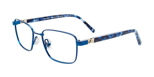 Satin Blue EasyTwist ET9002 Eyeglasses