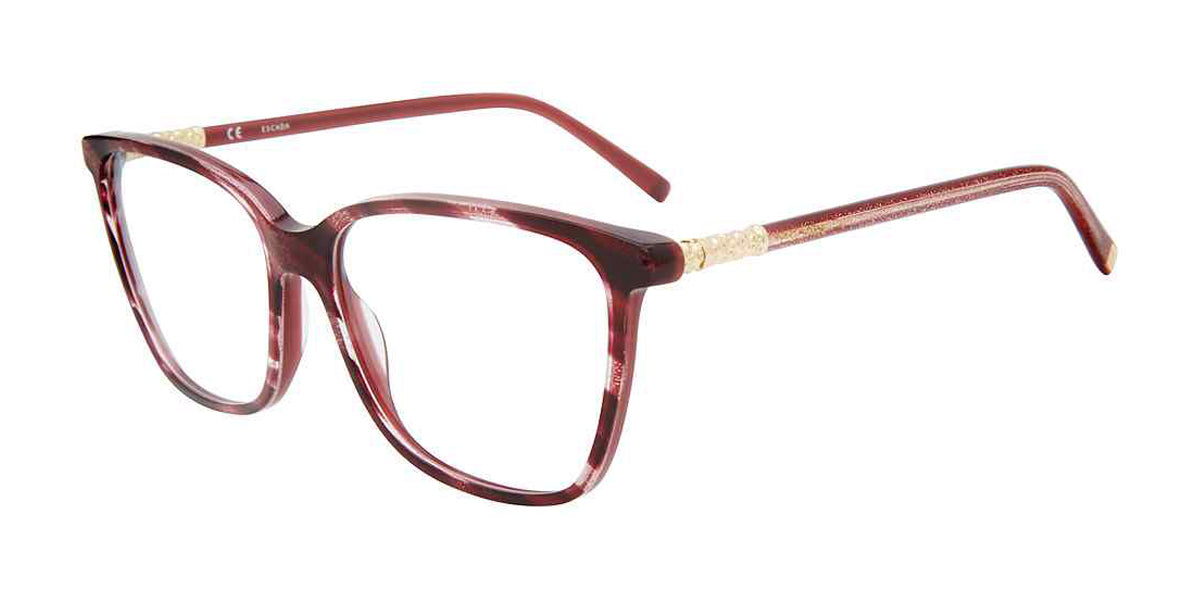 Burgundy Escada VESC58 Eyeglasses