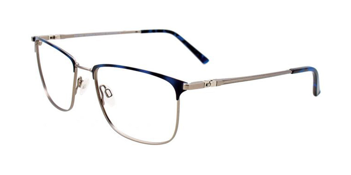 Demi Blue/Steel EasyTwist ET998 Eyeglasses