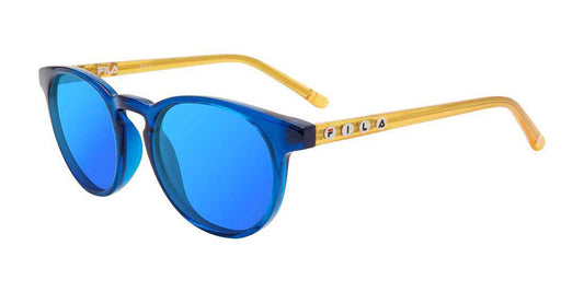 Blue Fila SFI156 Sunglasses