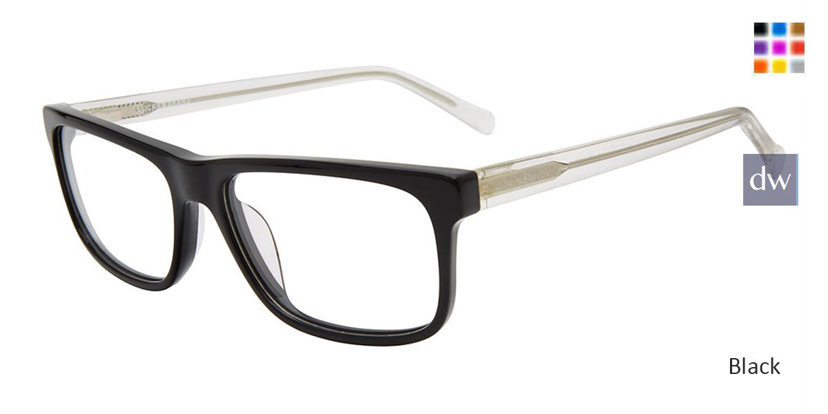 Black Lucky Brand VLBD419 Eyeglasses