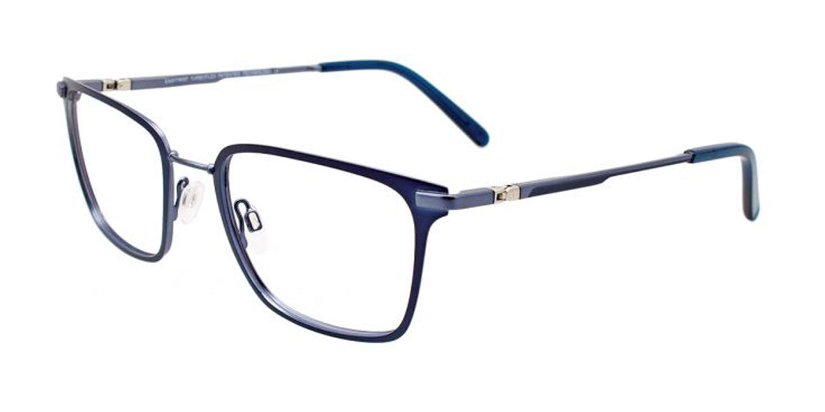 Matt Navy/Light Blue EasyTwist ET997 Eyeglasses