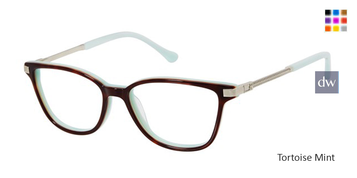 Tortoise Mint Buffalo BW007 Eyeglasses.