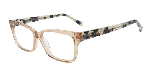 Beige Crystal Lucky Brand VLBD236 Eyeglasses