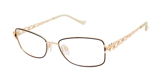 Brown Tura R235 Eyeglasses
