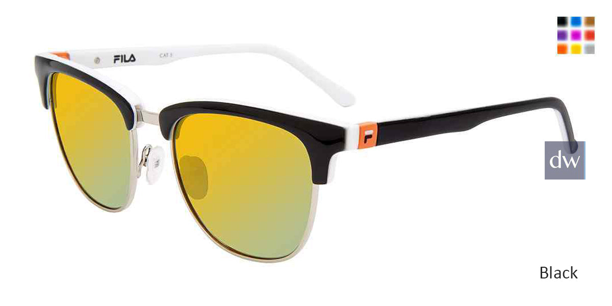 Black Fila SFI154 Sunglasses