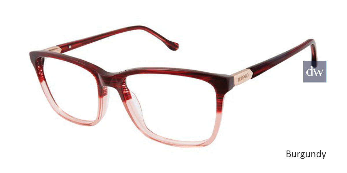 Burgundy Buffalo BW010 Eyeglasses.
