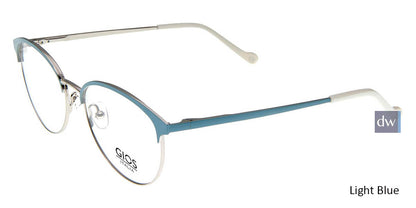 Light Blue Gios Italia GLP100060 Eyeglasses