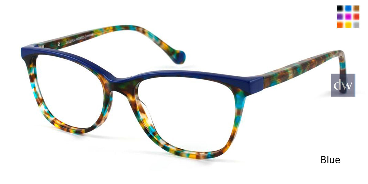 Blue William Morris London WM50023 Eyeglasses.
