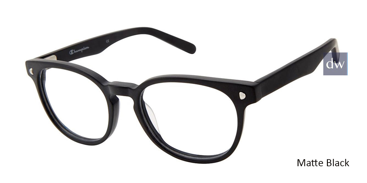 Matte Black c01 Champion 1001H Eyeglasses.
