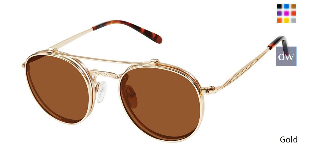 Gold c01 Champion 1003H Sunglasses.