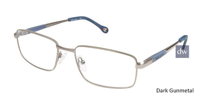 Dark Gunmetal c03 Champion 1015 Eyeglasses.