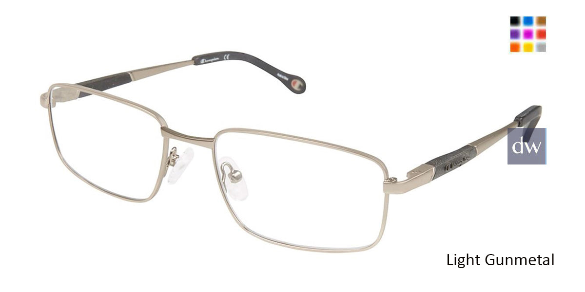 Light Gunmetal c01 Champion 1015 Eyeglasses.
