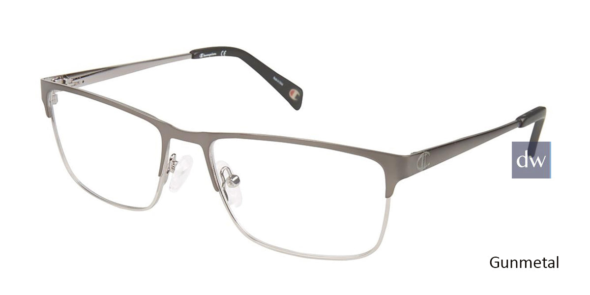 Gunmetal c02 Champion 1018 Eyeglasses.