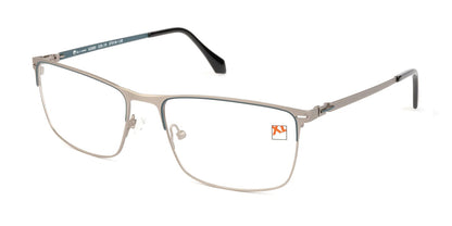 Silver/Petrol C-Zone XLX2505-10 Eyeglasses