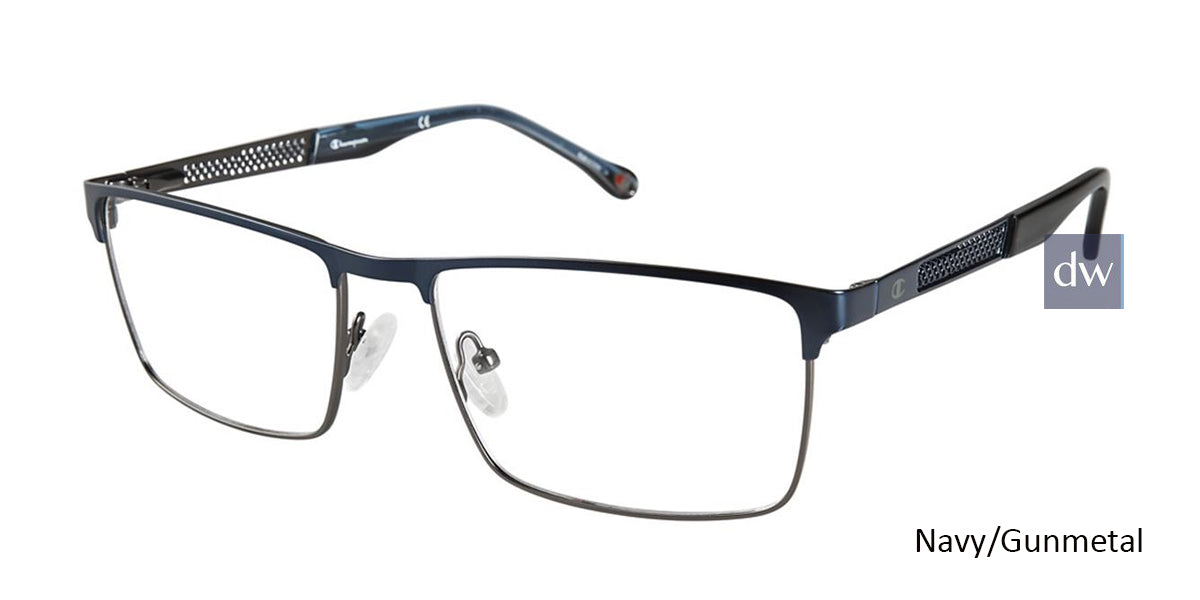 Navy Gunmetal c03 Champion 1022 Eyeglasses.