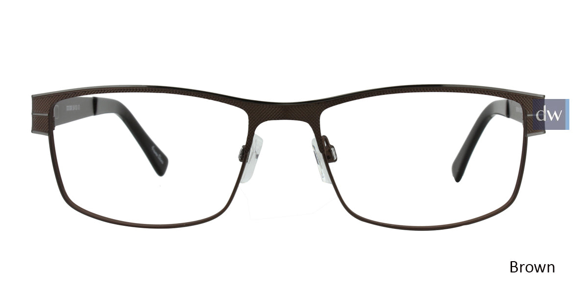 Brown STACY ADAMS 103 Eyeglasses