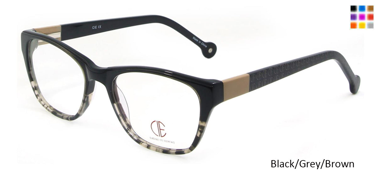 Black/Grey/Brown CIE SEC103 Eyeglasses .