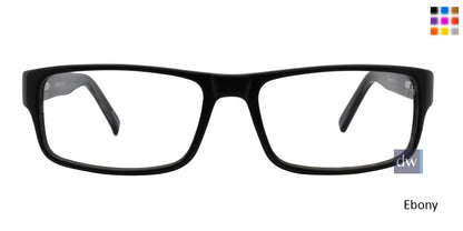 Ebony STACY ADAMS 104 Eyeglasses