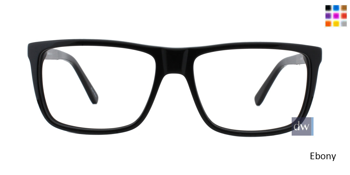Ebony STACY ADAMS 105 Eyeglasses