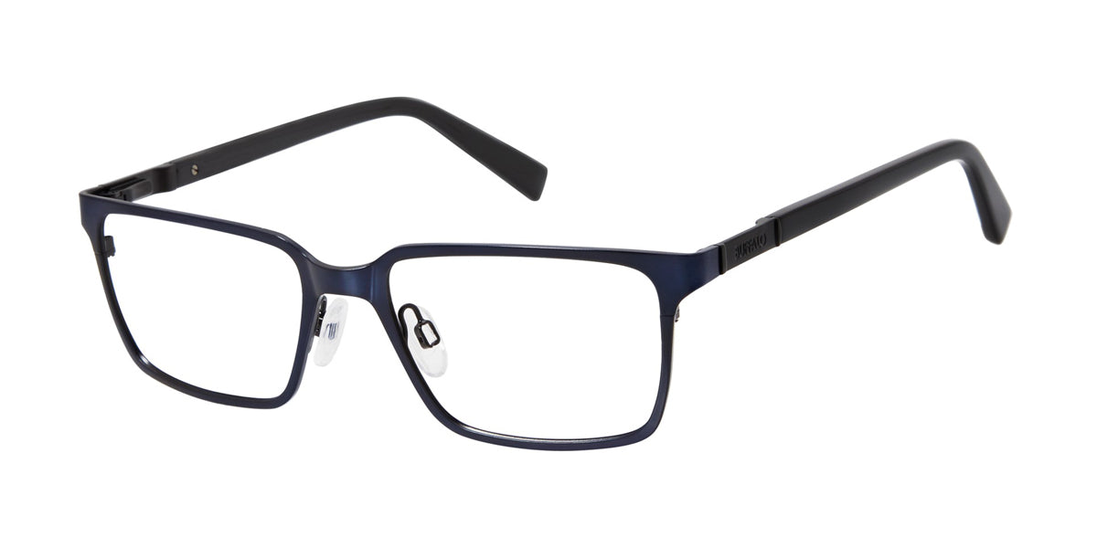 Navy Buffalo BM501 Eyeglasses.