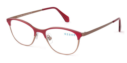 Red/Orange (30) C-Zone U1196 Eyeglasses - Teenager