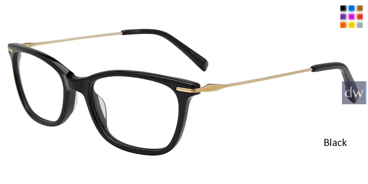 Black Jones New York Petite J241 Eyeglasses - Teenager.