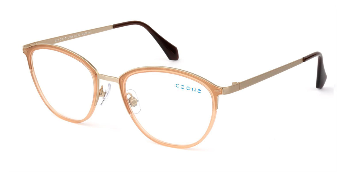 Gold C-Zone U1198 Eyeglasses