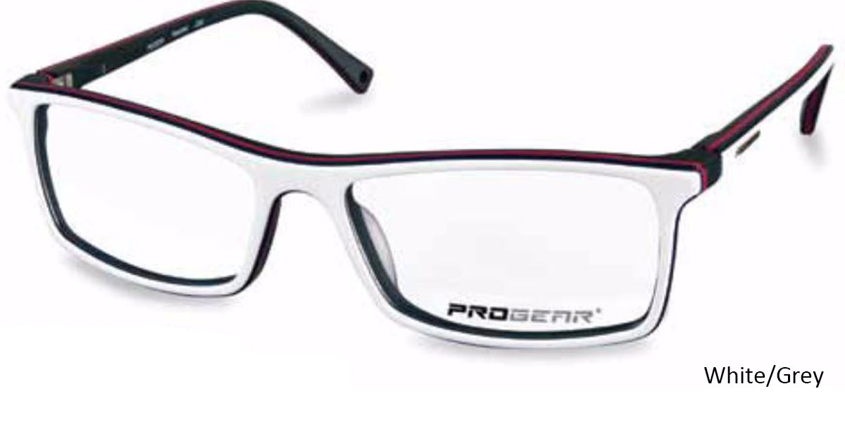 White/Grey Progear OPT-1131 Eyeglasses