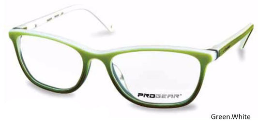 Green/White Progear OPT-1133 Eyeglasses