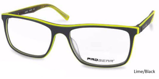 Grey/Lime Progear OPT-1137 Eyeglasses