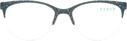 Green/Blue/Orange C-Zone P1160 Eyeglasses.