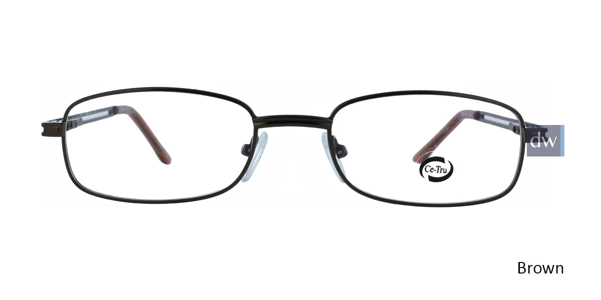 Brown CE-TRU 1181 Eyeglasses- Teenager