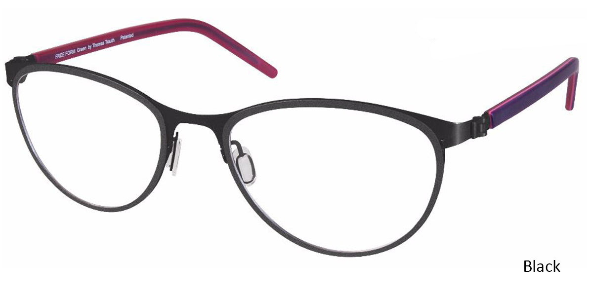 Black Free-Form FFA975 Eyeglasses