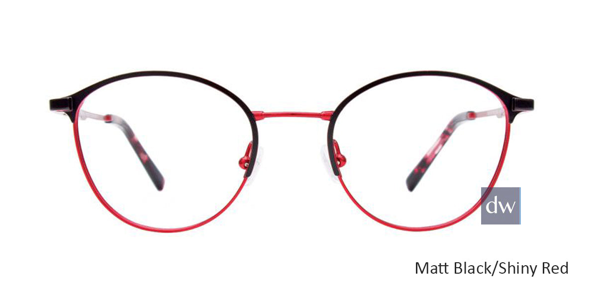 Matt Black/Shiny Red