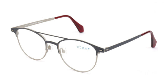 Grey/Silver C-Zone L3205 Eyeglasses Teenager.