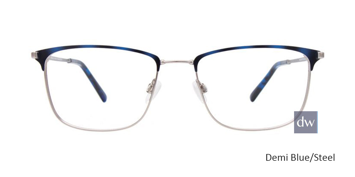 Demi Blue/Steel EasyTwist ET998 Eyeglasses