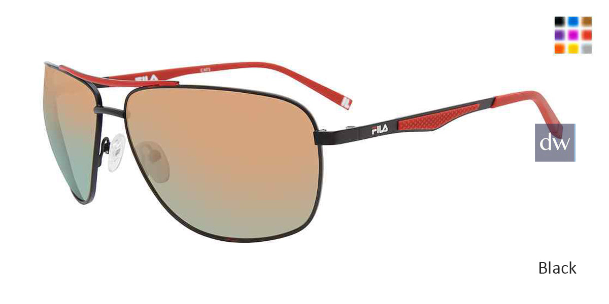 Black Fila SFI180 Sunglasses