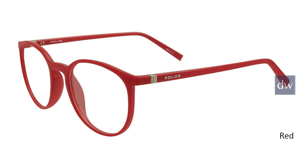 Red Police V1973 Eyeglasses.