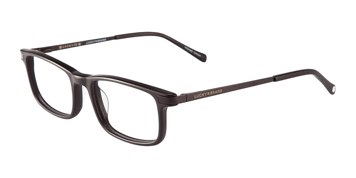 Matt Black Lucky Kid D805 Eyeglasses - Teenager