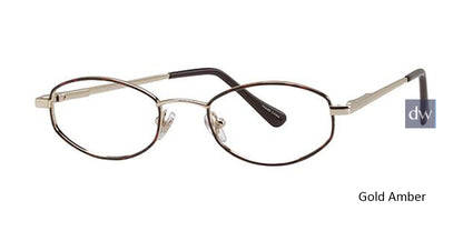 Gold Amber Parade 1470 Eyeglasses.