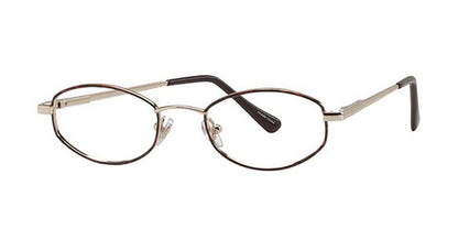 Gold Amber Parade 1470 Eyeglasses.