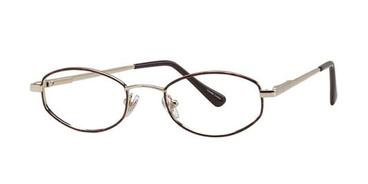 Gold Amber Parade 1470 Eyeglasses.