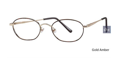 Gold Amber Parade 1478 Eyeglasses.