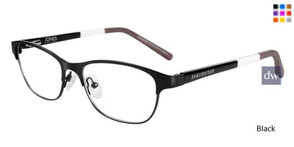 Black Jones New York Petite J147 Eyeglasses - Teenager.