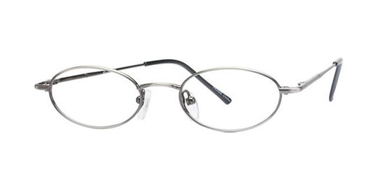 Matte Silver Parade 1505 Eyeglasses.