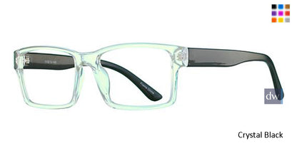 Crystal Black Parade 1587 Eyeglasses.