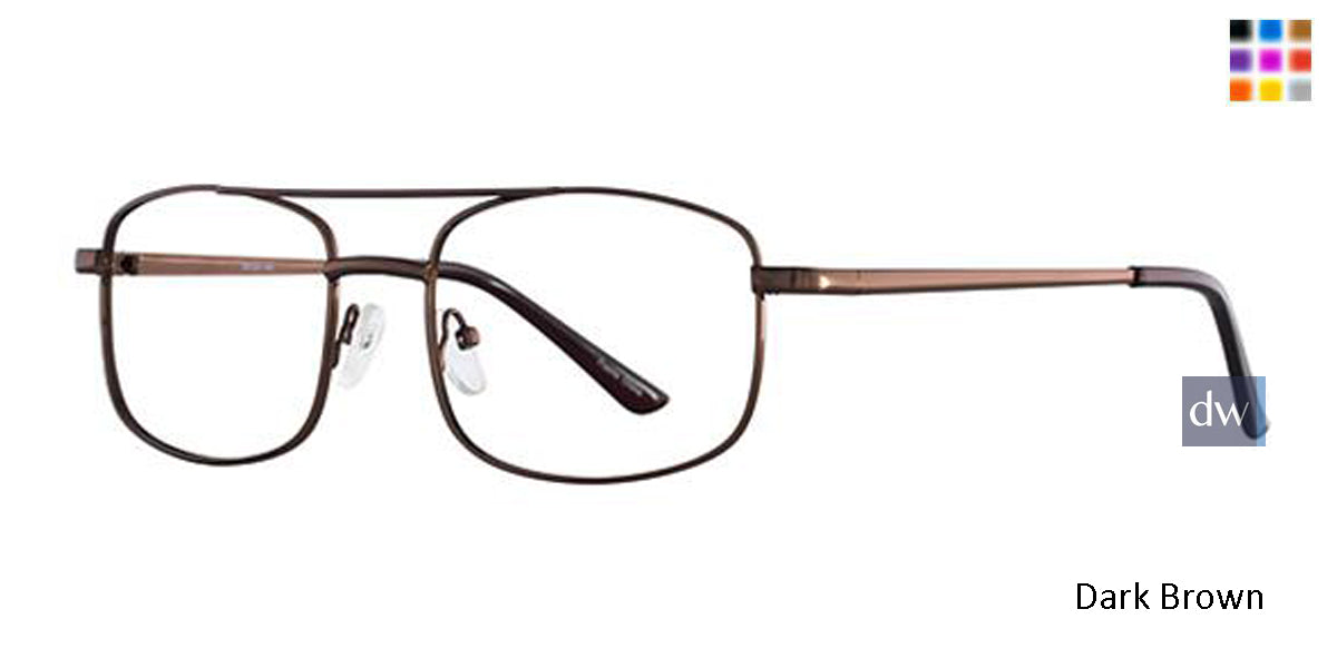 Dark Brown Parade 1591 Eyeglasses.