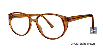 Crystal Light Brown Parade 1596 Eyeglasses.